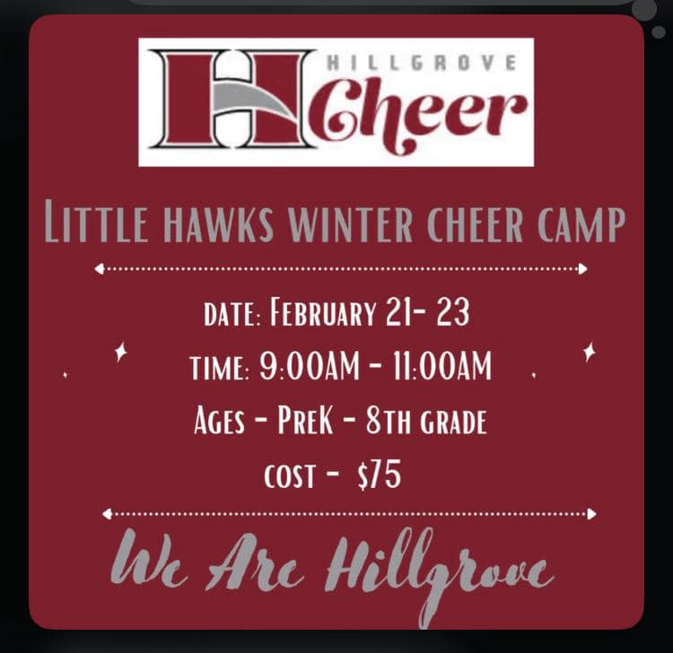 Hillgrove Hawks Junior Cheer Booster Club > Home